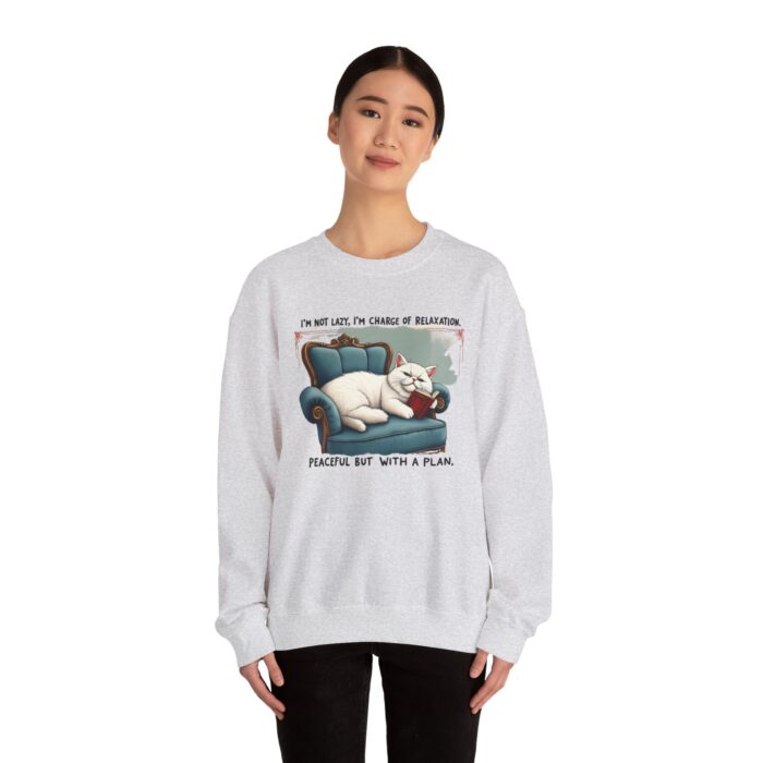 I'm not lazy Unisex Heavy Blend™ Crewneck Sweatshirt - Image 8