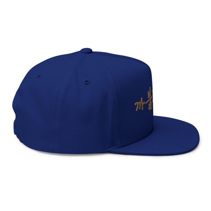 You're being silly Embroidery Flat Bill Cap - Stylish Korean Quote Design - Image 4