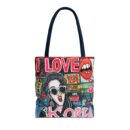 I love Korea Tote Bag (AOP)