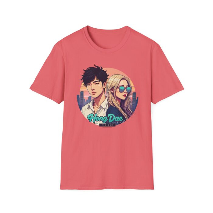HongDae Freedom Unisex Softstyle T-Shirt - Image 5