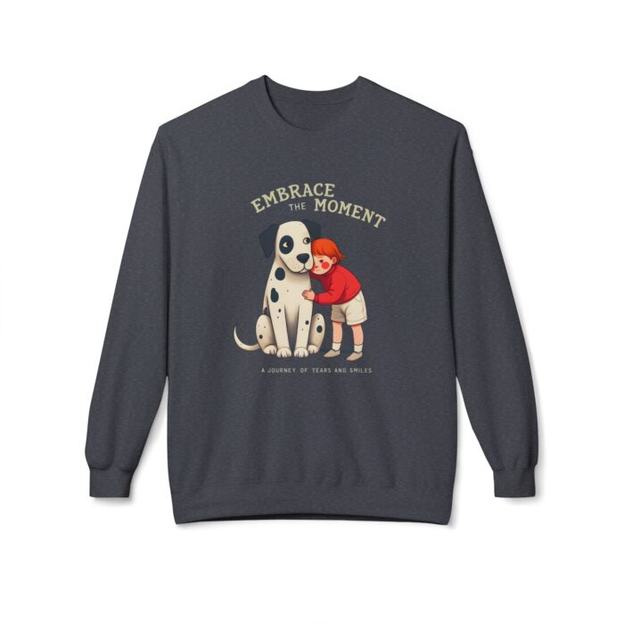 Embrace the moments Unisex Midweight Softstyle Fleece Crewneck Sweatshirt - Image 25