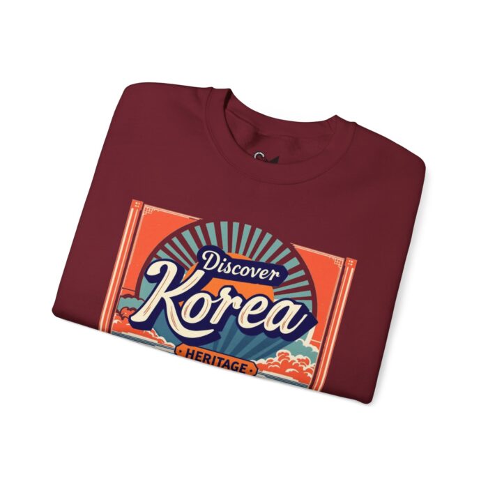 Discover Korea heritage Unisex Heavy Blend™ Crewneck Sweatshirt - Image 51