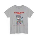 Shadow Cat Unisex Heavy Cotton Tee – Silently Cute, Deadly Design
