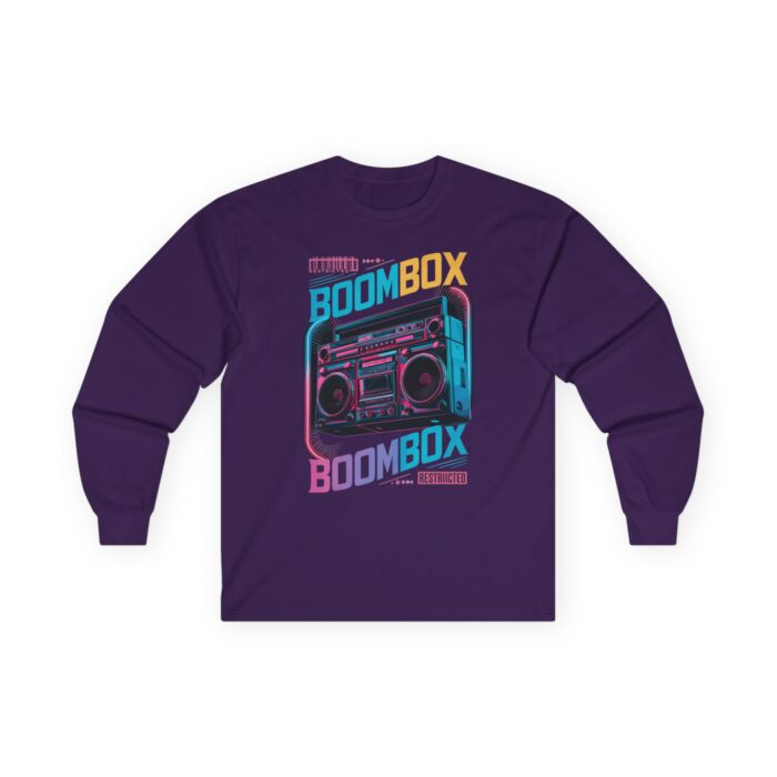 Boom box Unisex Ultra Cotton Long Sleeve Tee - Image 40