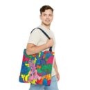 The hillside village in Korea Tote Bag (AOP)