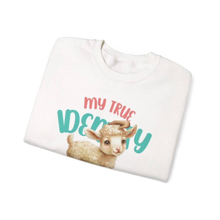 I'm a baby lamb Unisex Heavy Blend™ Crewneck Sweatshirt - Image 3