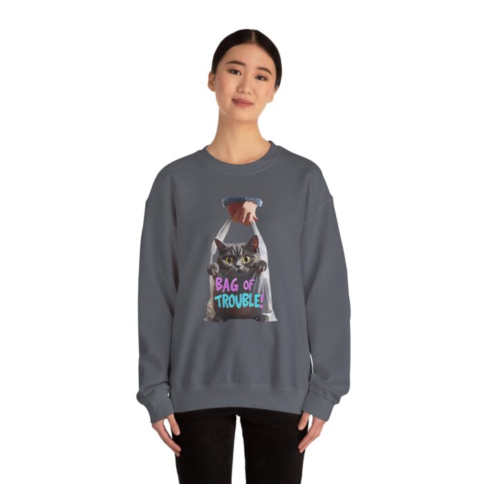 Bag of trouble Unisex Heavy Blend™ Crewneck Sweatshirt - Image 32