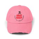 Sweat Sculpt Unisex Distressed Cap