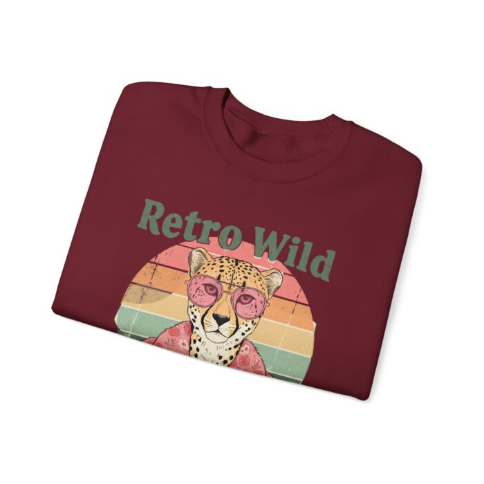 Retro wild Unisex Heavy Blend™ Crewneck Sweatshirt - Image 23