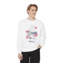 Coffee Cats Daydreams Unisex Garment-Dyed Sweatshirt