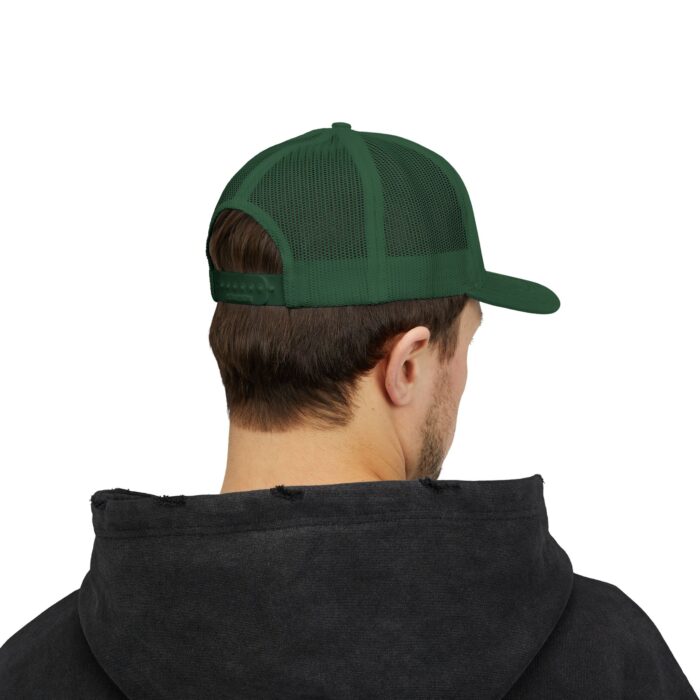 I'm a badass Vibrant Korean Script Snapback Trucker Cap – Trendy Hat for Casual Outings - Image 24
