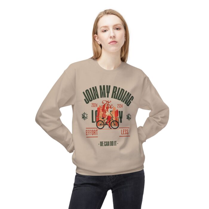 Join My Riding Unisex Midweight Softstyle Fleece Crewneck Sweatshirt - Image 7