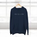 A must buy Three-Panel Fleece Hoodie