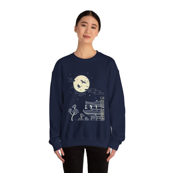 Korean traditional art Unisex Heavy Blend™ Crewneck Sweatshirt - Image 12