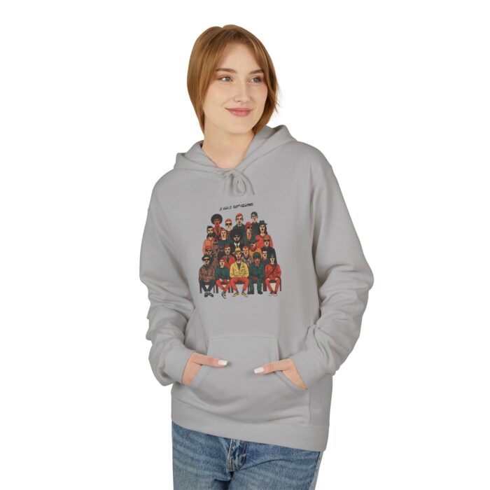 A bros' gathering Unisex Midweight Softstyle Fleece Hoodie - Image 3