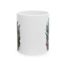 Cat-tle Coffee Time Ceramic Mug, (11oz, 15oz)