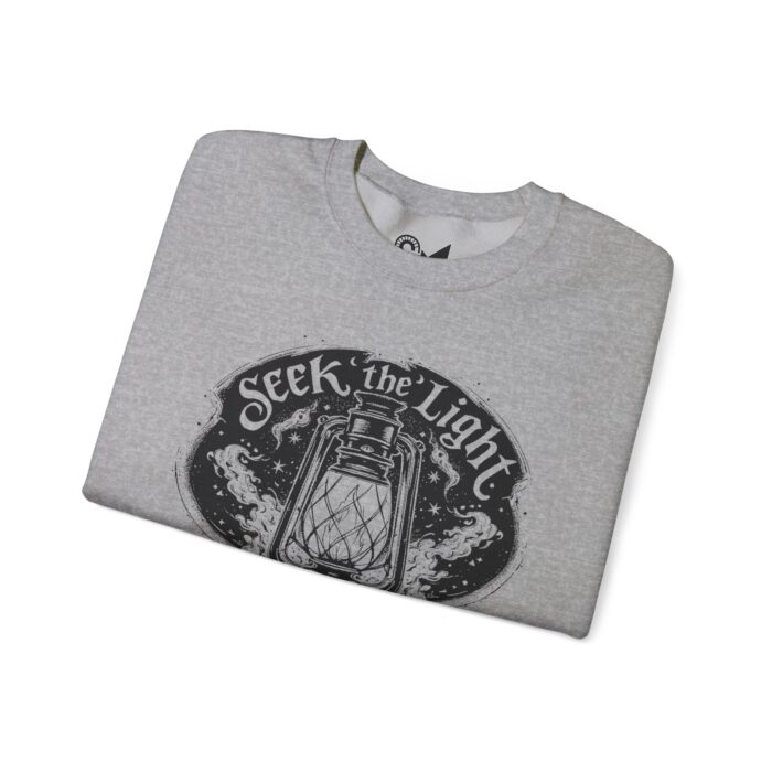 Seek the light Unisex Heavy Blend™ Crewneck Sweatshirt - Image 11