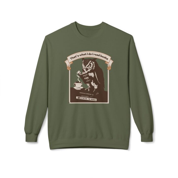 I read books Unisex Midweight Softstyle Fleece Crewneck Sweatshirt - Image 17