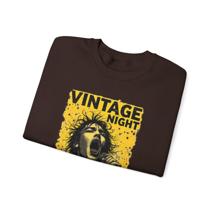 VINTAGE NIGHT Unisex Heavy Blend™ Crewneck Sweatshirt - Image 7