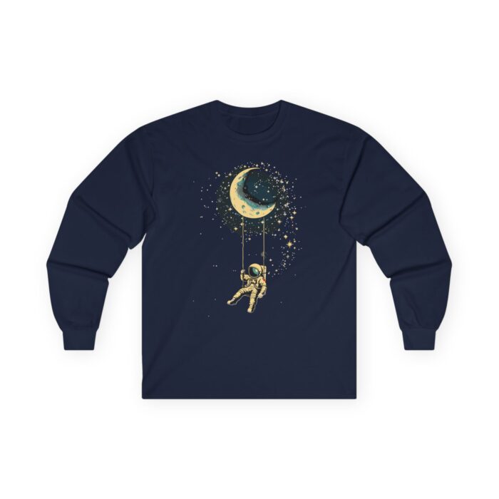 Moon Swing Unisex Ultra Cotton Long Sleeve Tee - Image 10