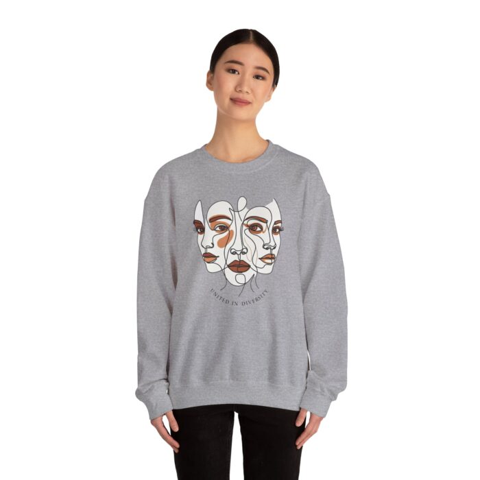 United in Diversity Unisex Heavy Blend™ Crewneck Sweatshirt - Image 20
