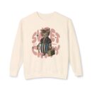 Sweet Catty Unisex Lightweight Crewneck Sweatshirt