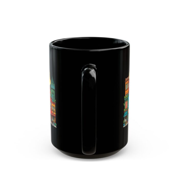Global flavor street Black Mug (11oz, 15oz) - Image 8