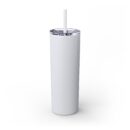 A tall pine tree Skinny Tumbler with Straw, 20oz