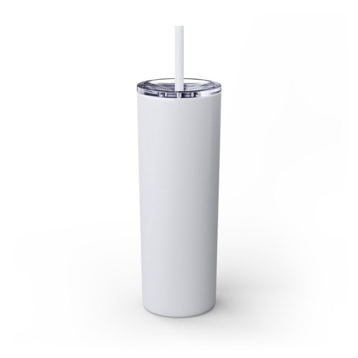 A tall pine tree Skinny Tumbler with Straw, 20oz - Image 15