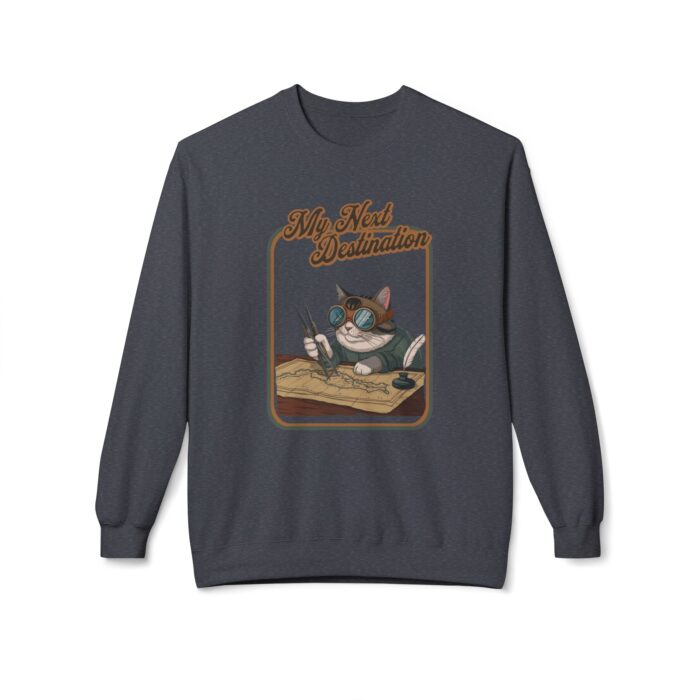 My next destintion Unisex Midweight Softstyle Fleece Crewneck Sweatshirt - Image 17