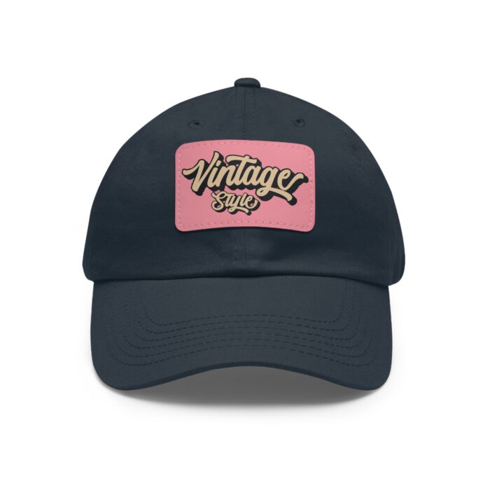 Vintage style Hat with Leather Patch (Rectangle) - Image 49