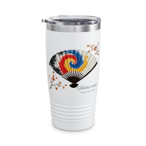 Korean traditional fan Ringneck Tumbler, 20oz