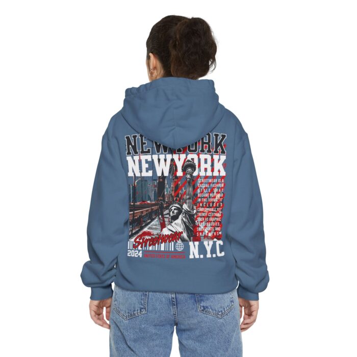 New York Streetwear Unisex Garment-Dyed Hoodie - Image 20
