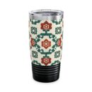Traditional Korean Geometric Patterns Ringneck Tumbler, 20oz