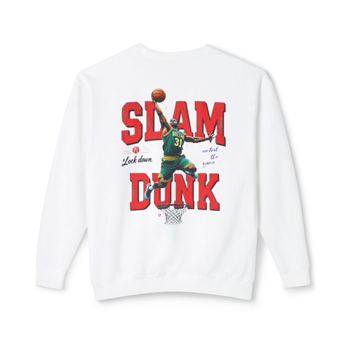 Slam Dunk Unisex Lightweight Crewneck Sweatshirt - Image 2
