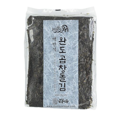 Wando Gopchang Dolkim 200g 50 Sheets – Premium Korean Seaweed