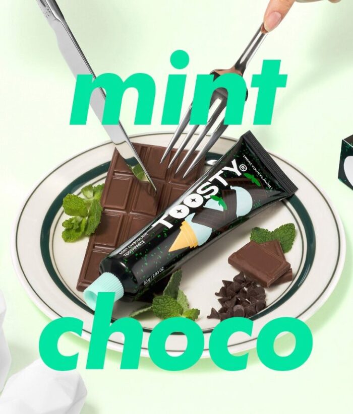 TOOSTY Mint Chocolate Toothpaste 80g - Image 4