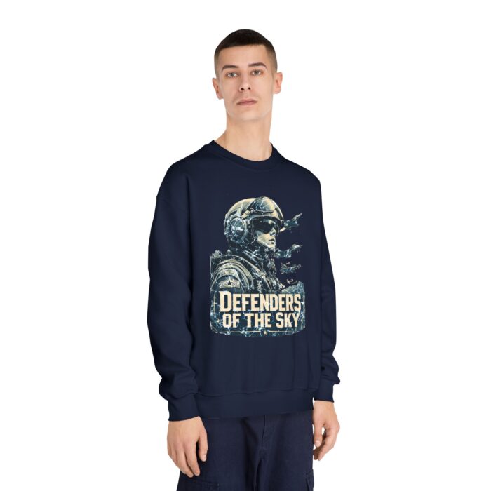 Defenders of the Sky Unisex DryBlend® Crewneck Sweatshirt - Image 8
