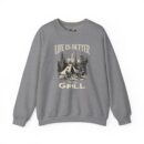 Life is better Unisex Heavy Blend™ Crewneck Sweatshirt