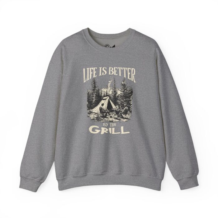 Life is better Unisex Heavy Blend™ Crewneck Sweatshirt - Image 17