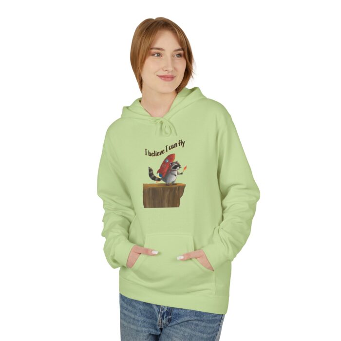 I believe I can fly Unisex Midweight Softstyle Fleece Hoodie - Image 19