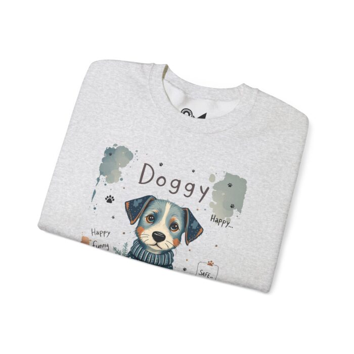 Doggy fun, safe Unisex Heavy Blend™ Crewneck Sweatshirt - Image 7