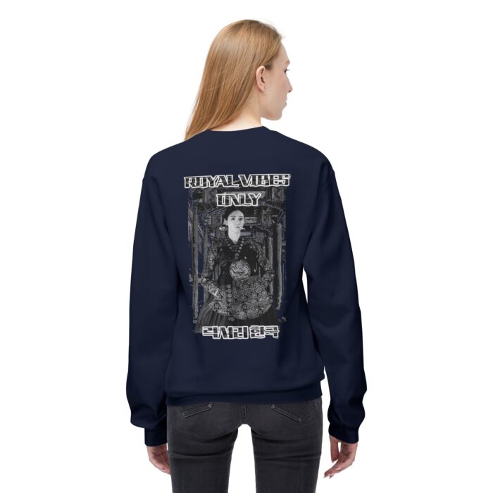 Royal vibes only Unisex Midweight Softstyle Fleece Crewneck Sweatshirt - Image 20