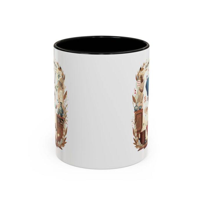 Falling into fantasy Accent Coffee Mug (11, 15oz) - Image 2