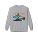 Conquer the peaks Unisex Midweight Softstyle Fleece Crewneck Sweatshirt