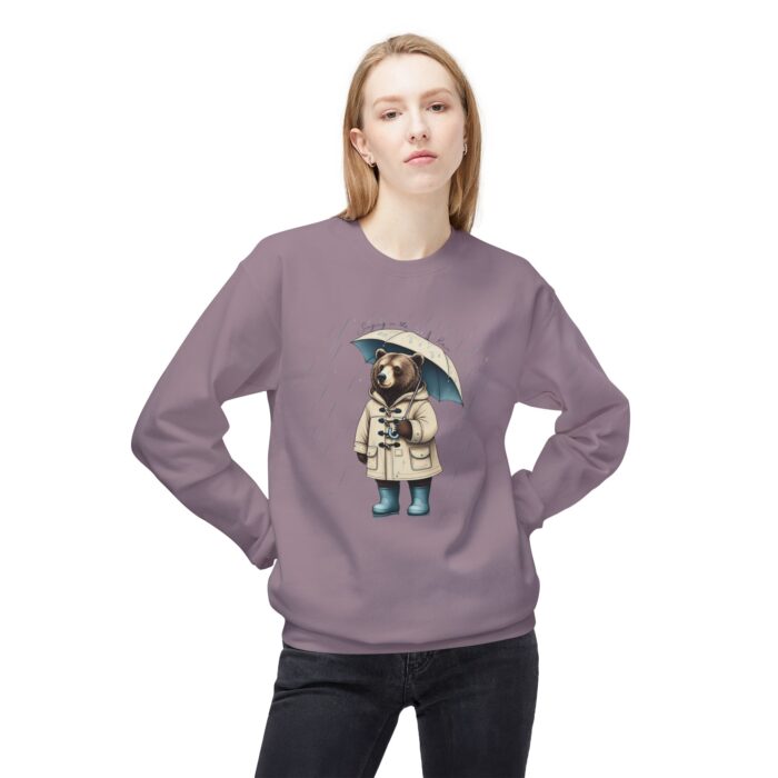 Singing in the rain Unisex Midweight Softstyle Fleece Crewneck Sweatshirt - Image 35