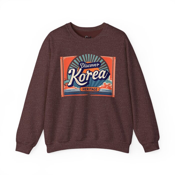 Discover Korea heritage Unisex Heavy Blend™ Crewneck Sweatshirt - Image 5