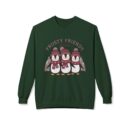 Frosty friends forever  Unisex Midweight Softstyle Fleece Crewneck Sweatshirt