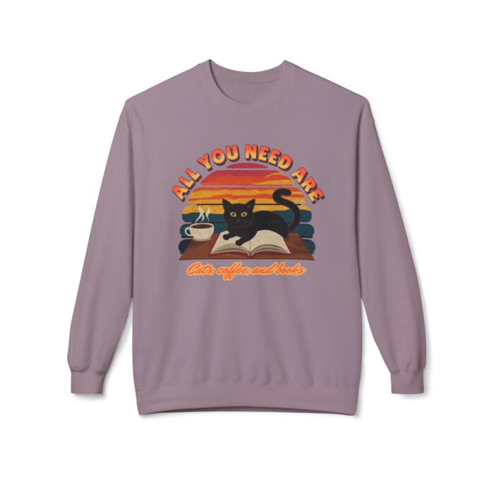 All you need are Unisex Midweight Softstyle Fleece Crewneck Sweatshirt - Image 45