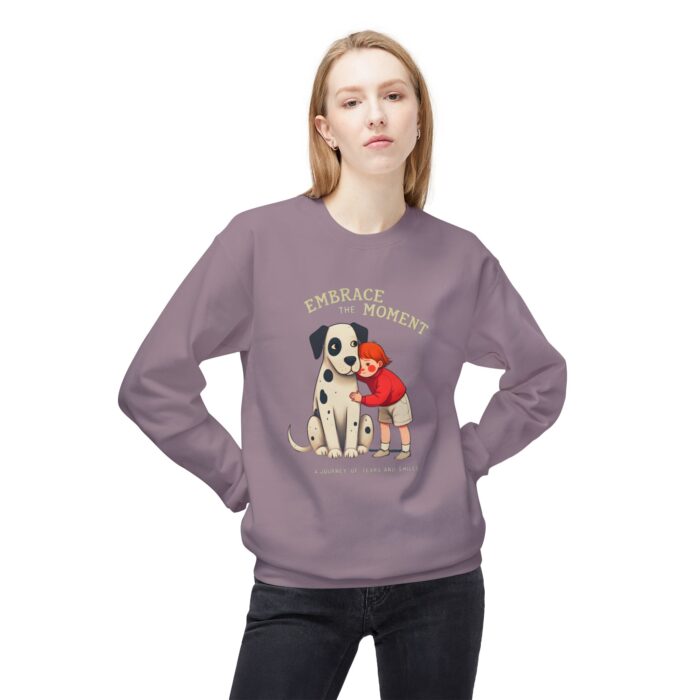 Embrace the moments Unisex Midweight Softstyle Fleece Crewneck Sweatshirt - Image 51